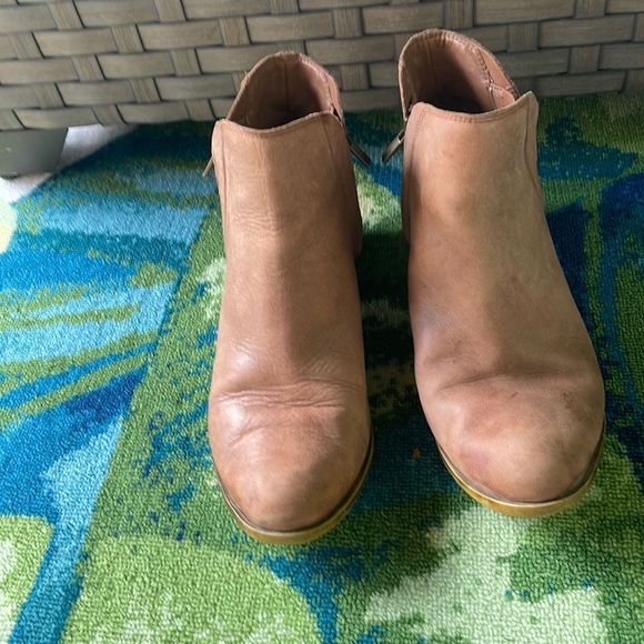 Lucky Brand Shoes - Lucky Brand brown leather booties
